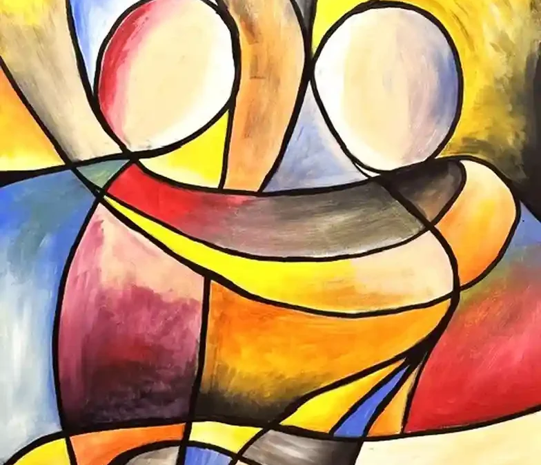 Tänzer und Umarmung